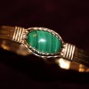 8 Strand 14K Gold-fill  Malachite