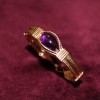 8 Strand 14K Gold-fill  Amethyst
