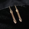 14K Gold-fill  Bar Accented