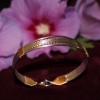 10 Strand Sterling Silver with 14K Gold-fill  Accents