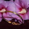 5 Strand 14K Gold-fill & Silver Mix Accent Bracelet
