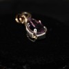 14K Gold-fill & Silver Mixed Amethyst