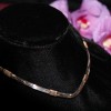 14K Gold-fill & Silver 3 Strand Choker