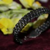 12 Strand Antiqued Sterling Sliver Braided Bracelet