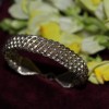 16 Strand Silver Bracelet - Round Wire