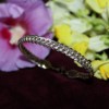 8 Strand Silver Bracelet - Round Wire