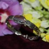 8 Strand Silver Bracelet - Botswanna Agate